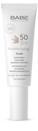 BABE HealthyAging+ senėjimą stabdantis apsauginis kremas nuo saulės, 40 ml