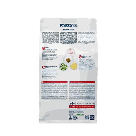 FORZA10 Active VetDiet Ultra Dermo, šunims sausas pašaras, 1.5 kg