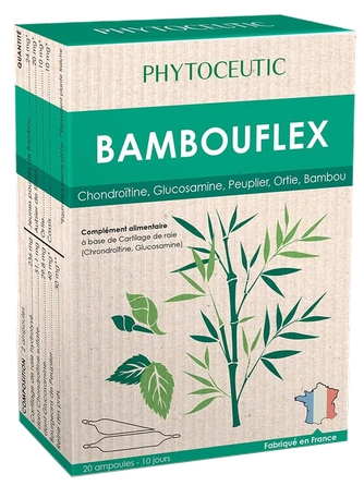 PHYTOCEUTIC BAMBOUFLEX ampulės, 20 vnt.