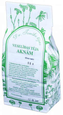 DR.TEREŠKO kepenų veiklai palaikyti biri arbata, 66 g