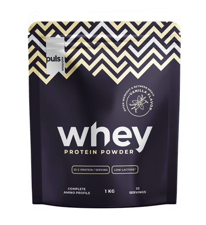 PULS NUTRITION vanilės skonio milteliai, 1000 g