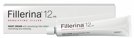 FILLERINA  12HA Grade 5 naktinis veido kremas, 50 ml