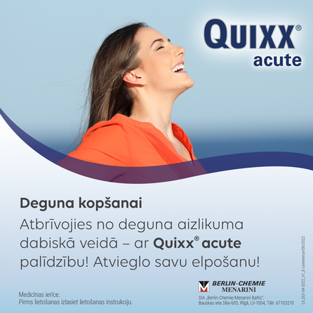 QUIXX  gleivinės priežiūrai ir slogos palengvinimui nosies purškalas, 100 ml
