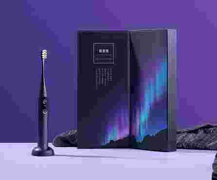 OCLEAN Smart Sonic X Pro Purple Oclean elektrinis dantų šepetėlis, 1 vnt.