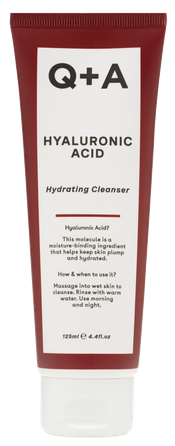 Q+A Hyaluronic Acid Hydrating prausiklis, 125 ml