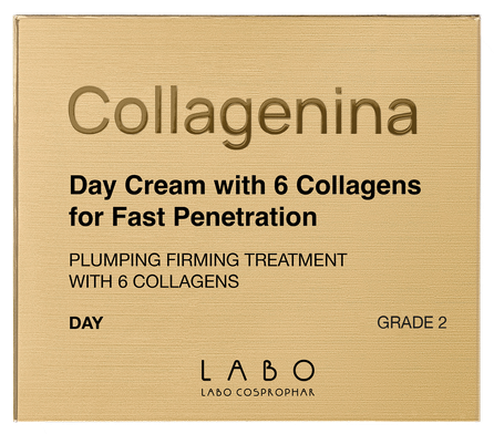 COLLAGENINA With 6 Collagens, Grade 2, Day veido kremas, 50 ml