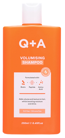 Q+A Volumising  šampūnas, 250 ml