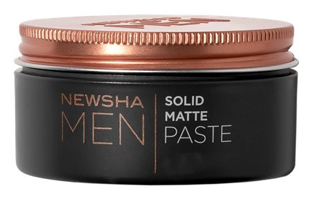 NEWSHA Men Solid Matte matinė plaukų  pasta, 75 ml