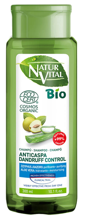 NATUR VITAL Bio Zizyphus Joazeiro & Aloe Vera šampūnas, 300 ml