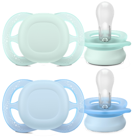 PHILIPS Avent Ultra Start Boys (0-2 m.) čiulptukas, 2 vnt.
