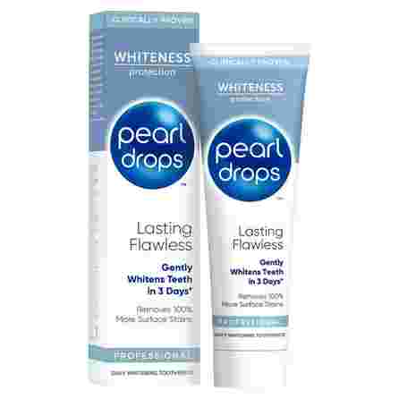 PEARL DROPS Lasting Flawless balinanti dantų pasta, 75 ml