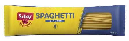 SCHAR Spaghetti be glitimo makaronai, 250 g