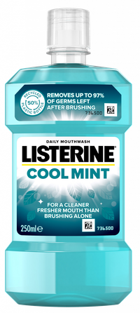 LISTERINE Cool Mint  burnos skalavimo skystis, 250 ml