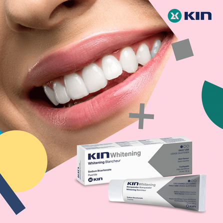KIN   Whitening dantų pasta, 75 ml