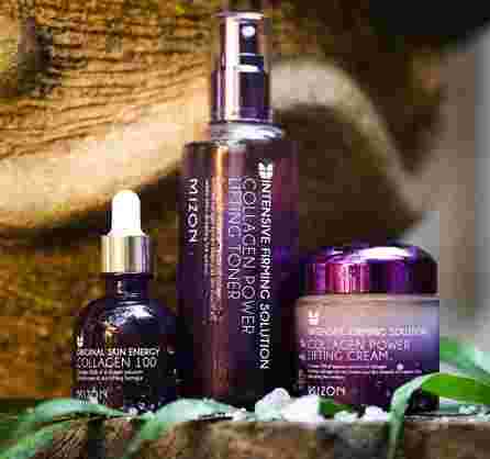 MIZON Collagen 100 stangrinantis veido serumas, 30 ml