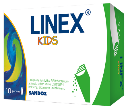 LINEX Kids paketėliai, 10 vnt.