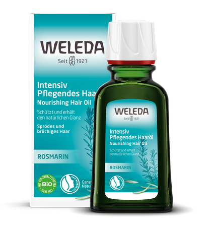 WELEDA Rosemary Condition & Shine galvos odos aliejus, 50 ml