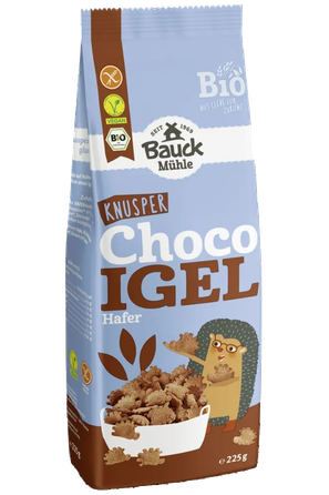 BAUCK HOF ekologiški, Traškūs kakaviniai avižų dribsniai, 225 g