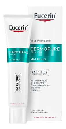 EUCERIN DermoPure Clinical Mattifying Fluid kremas, 40 ml