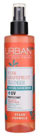 URBAN CARE Pink Grapefruit & Ginger Leave-In kondicionierius, 200 ml