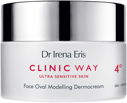 CLINIC WAY  4 Lifting SPF 20 dieninis veido kremas, 50 ml