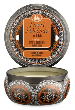 TESORI d'ORIENTE Lotus flower kvepianti žvakė, 200 g