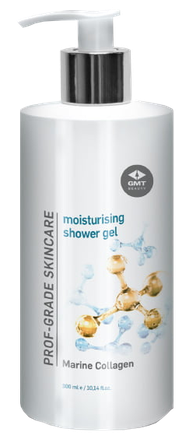 GMT BEAUTY Drėkinantis žaliosios arbatos ir karbamido dušo gelis, 300 ml
