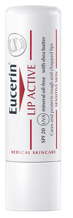EUCERIN Lip Active lūpų balzamas, 4.8 g