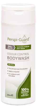 PERSPI PERSPI GUARD BODY WASH ANTIBAKTERINIS PRAUSIKLIS NUO NEMALONAUS PRAKAITO KVAPO prausiklis, 200 ml