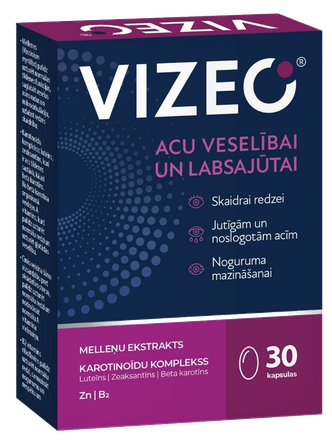 VIZEO kapsulės, 30 vnt.