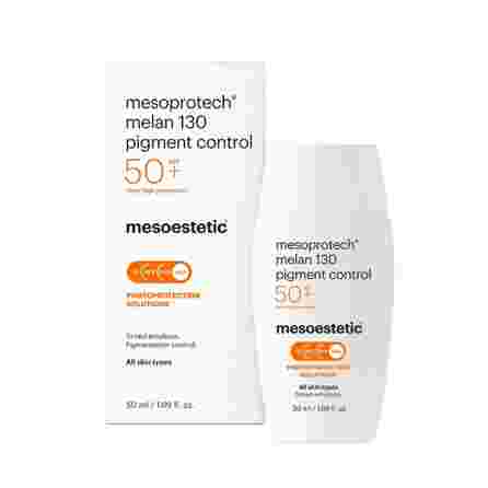 MESOESTETIC Mesoprotech Melan 130 Pigment Control apsauginis kremas nuo saulės, 50 ml