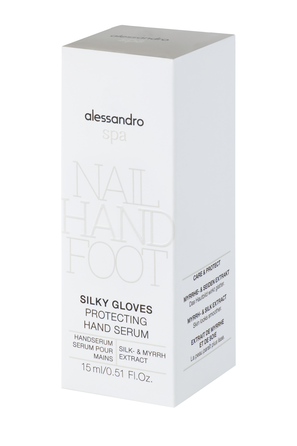 ALESSANDRO Silky Gloves apsauginis rankų serumas, 15 g