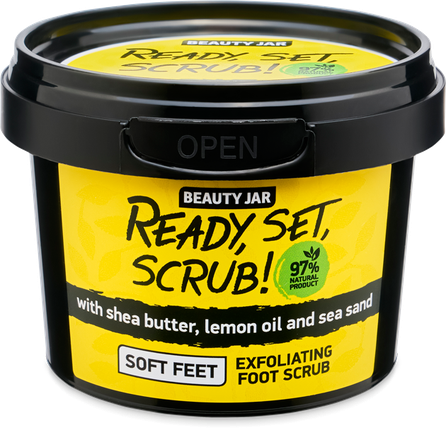 BEAUTY JAR Ready Set Scrub šveitiklis, 135 g