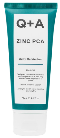 Q+A Zinc PCA veido drėkiklis, 75 ml