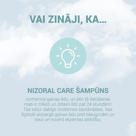 NIZORAL Care Oily Scalp šampūnas, 200 ml