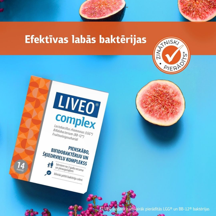 LIVEO  Complex paketėliai, 14 vnt.