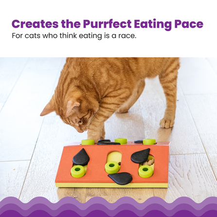 CATSTAGES Puzzle & Play Melon Madness, raudonas žaislas, 1 vnt.