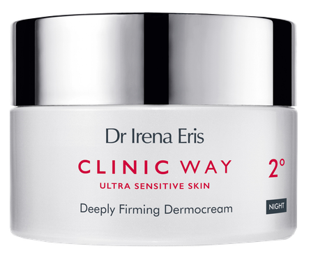 CLINIC WAY  2 Firming naktinis veido kremas, 50 ml