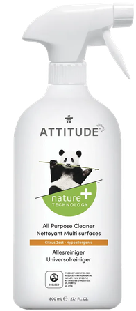 ATTITUDE Citrusų Žievelių Aromato, Ekologiškas, Universalus  purškiamas valiklis, 800 ml