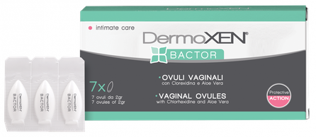 DERMOXEN Bactor ovulės, 7 vnt.