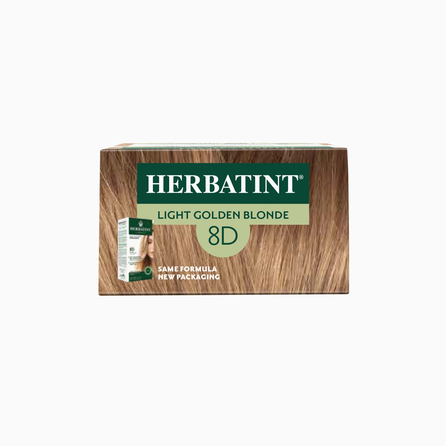 HERBATINT 8D Light Golden Blonde plaukų dažai, 170 ml