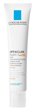 LA ROCHE-POSAY Effaclar DUO (+) SPF30  Anti-Imperfection, paauglių odai, veido kremas, 40 ml