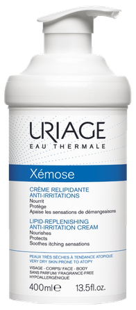 URIAGE Xemose Lipid-Replenishing Anti-Irritation kremas, 400 ml