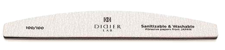 DIDIER LAB Halfmoon Speedy Zebra 100/100 nagų dildė, 1 vnt.