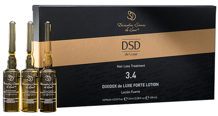 DSD DE LUXE Dixidox Forte 3.4 skirtas mažinti plaukų slinkimą, ampulės, 10 vnt.