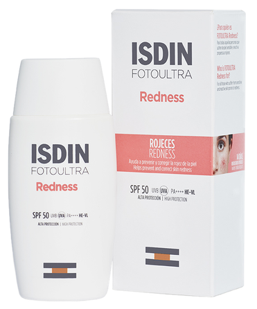 ISDIN Foto Ultra Redness SPF 50 apsauginis skystis, 50 ml