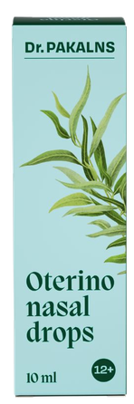 DR. PAKALNS gleivinės apsaugai nosies lašai, 10 ml