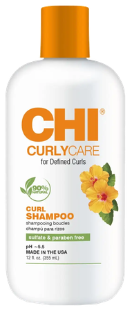 CHI Curlycare Curl garbanų šampūnas, 355 ml