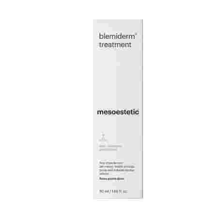 MESOESTETIC Blemiderm Treatment Night, nuo aknės, naktinis veido kremas, 50 ml