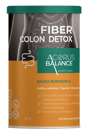 ACORUS BALANCE Colon Detox milteliai, 180 g